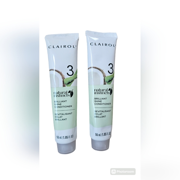 Clairol Natural Instincts 3 Brilliant Shine Conditioner Lot of 2 NEW - Picture 2 of 4